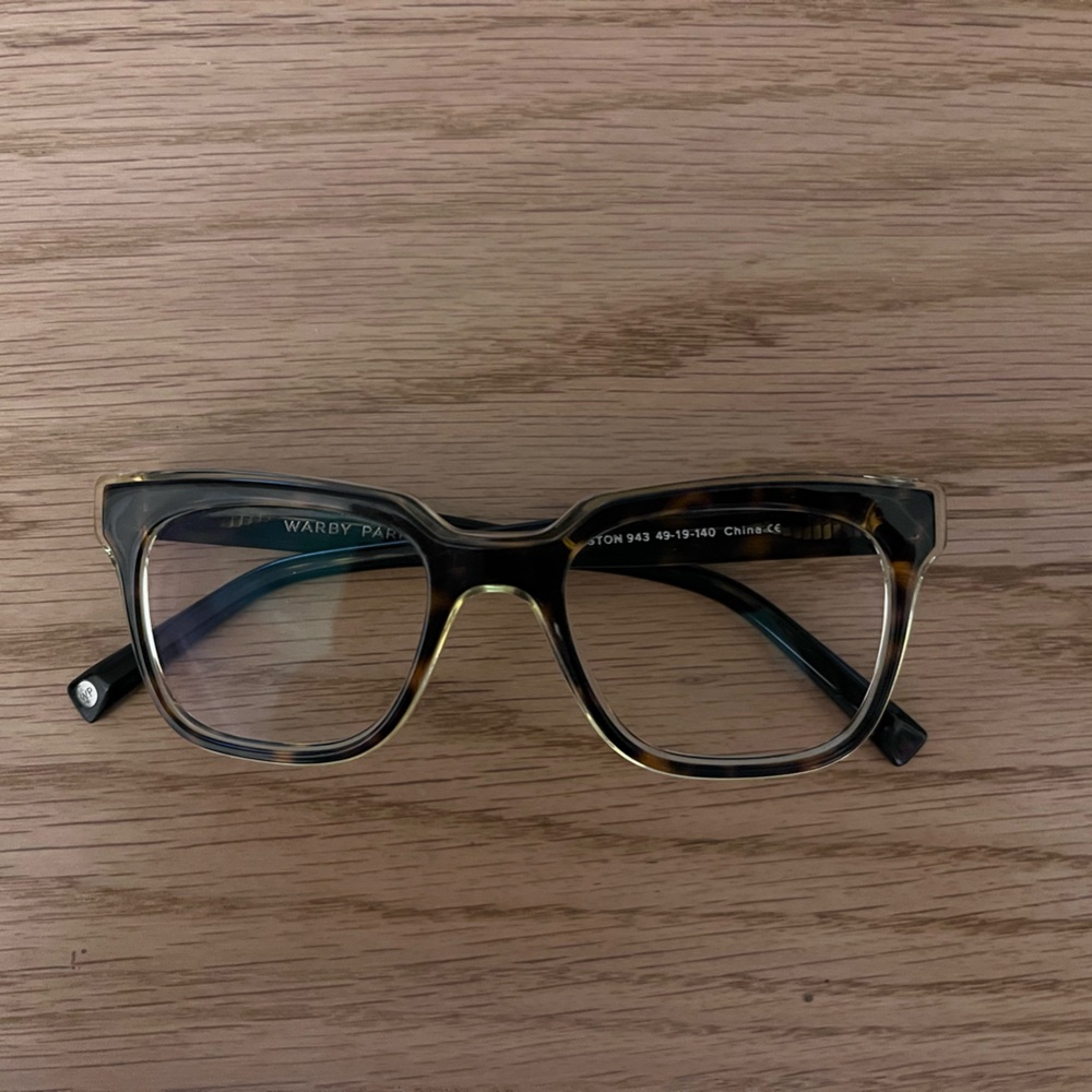 Warby Parker Winston Tortoise Glasses